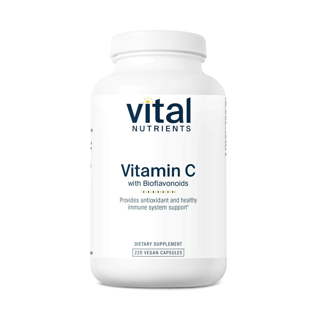 Vital Nutrients Vitamina C cu Bioflavonoids 
