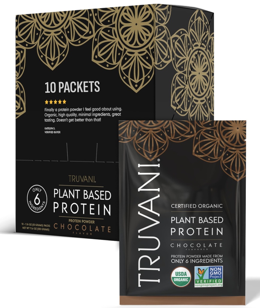 Truvani Vegan Pea Powder Proteina de padure 