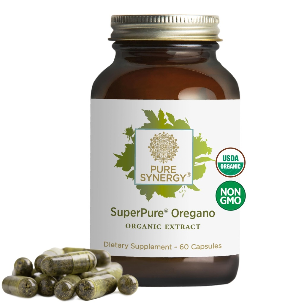 PURE SYNERGY SuperPure Oregano Extract de Oregano Capsule extract de ulei Oregano 