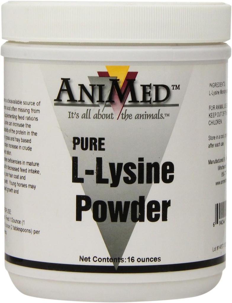 AniMed L-Lysine pentru cai, 16-Ounce
