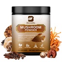 Cafea de ciuperci - Lions Mane Cafea instant cu Lion's Mane, Reishi, Chaga, Cordyceps, și Turcia Coajă - Coffe ciuperci Alternative pentru energie, Claritate Mintala & Focus, Brain Booster