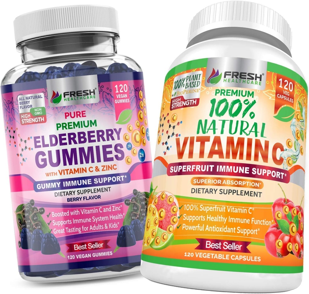 Gume de soc şi vitamina C - Bundle