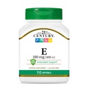 21st Century E 400 I.U. (Dl-Alpha) Softgels, 110 Count (Pachet de 2)