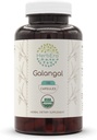 HerbEra Galangal 120 Capsule, 500 mg, USDA Organic Galangal (Alpinia Galangal) Rădăcină uscată (120 capsule)