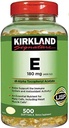 Kirkland Signature Vitamina E 180mg, 500 Softgels