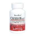 FruitFast CherryFlex 100% Red Tart Organic Cherry concentrat supliment - Chewable Softgel - 60 Conte - non-GMO și gluten gratuit - promovează funcția comună sănătoasă *