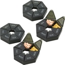 Organizator pilula saptamana - (Pachet de 4) 7-Day Pilula Container - Artrita prietenos portabil & Compact Caz de călătorie Daily Compartment Medicina pastile Cutie pentru suplimente, medicamente, vitamine și uleiuri de pește