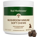 Real ciuperci imune pentru animale de companie Chews 