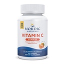 Nordic Naturals Vitamina C Gummies, Tart Tangerine - 60 Gummies - 250 mg Vitamina C - Suport imun, Antioxidant Protectie, Creşterea şi Dezvoltarea Copilului - Non-GMO, Vegan - 30 Servings