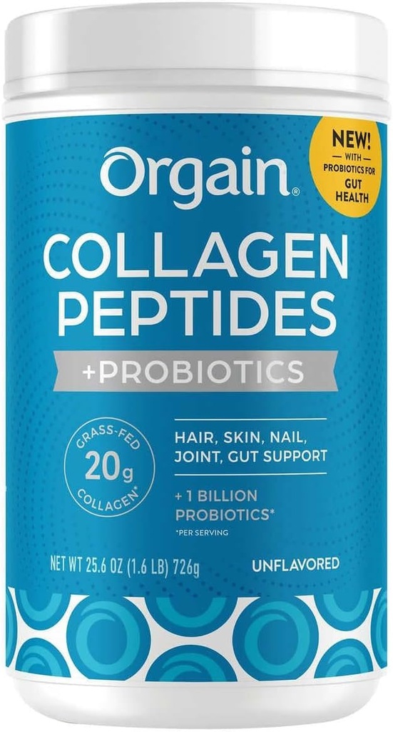Colagen și vitamina C, nearomatizate, 25.6 oz