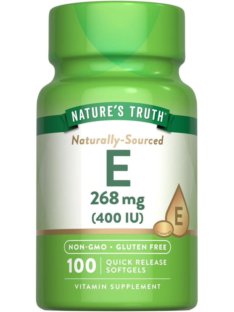 Adevărul naturii Vitamina E 400 UI Softgels 