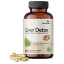 Futurebiotics Ficat Detoxifiere avansata Detox & Cleanse Formula sustine functie sanatoasa de ficat cu matca de lapte, Dandelion Root, Turmeric Artichoke Leaf, & More, Non-GMO, 180 Capsule vegetariene