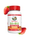 MaryRuth Organics Vitamina D3 B12 Gumies 