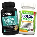 Colon Cleanser Detoxifiere Supliment Capsule - 15 zile Colon Cleanse Pastile & Probiotic Herbal Formula - Daily Bowel Miscare Suplimente pentru stomac intestinal Blooting Digestive Gut Curățare Suport