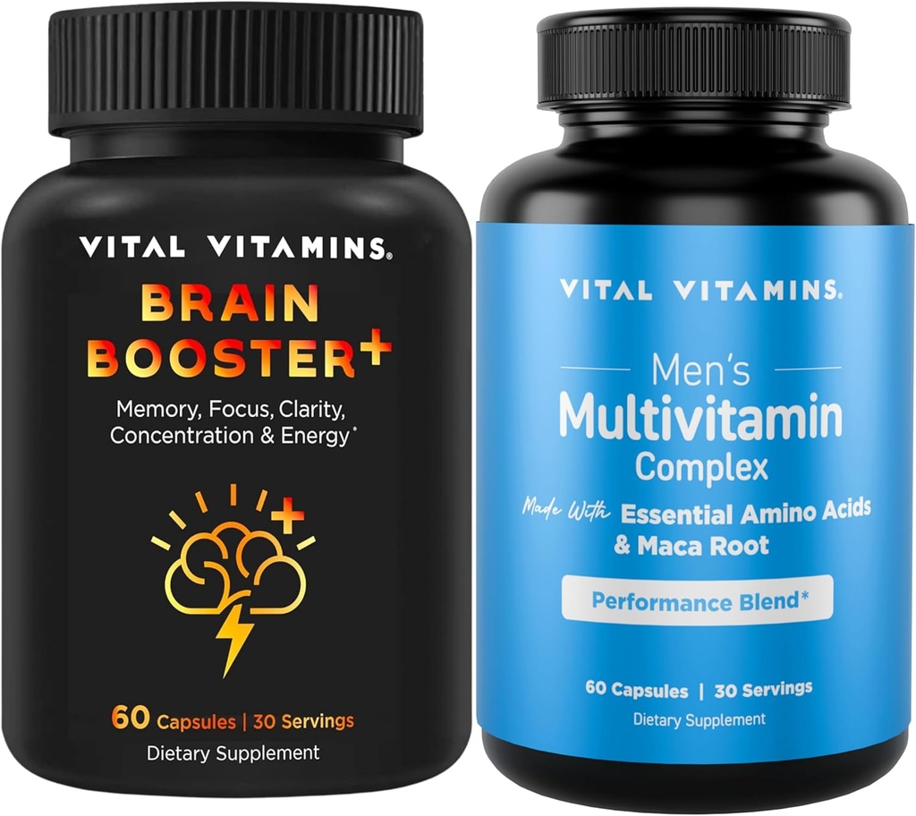 Vital Vitamine Brain Booster Plus + Multivitamine masculine