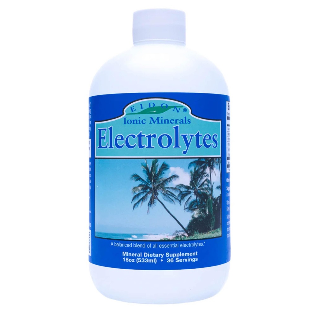 Eidon Electrolytes - Picături electrolit lichid, Supliment mineral ionic pentru a adăuga la apă, Replenish & Echilibrul electrolit, Suport de hidratare, Neîndulcit Zahăr gratuit - 18 oz