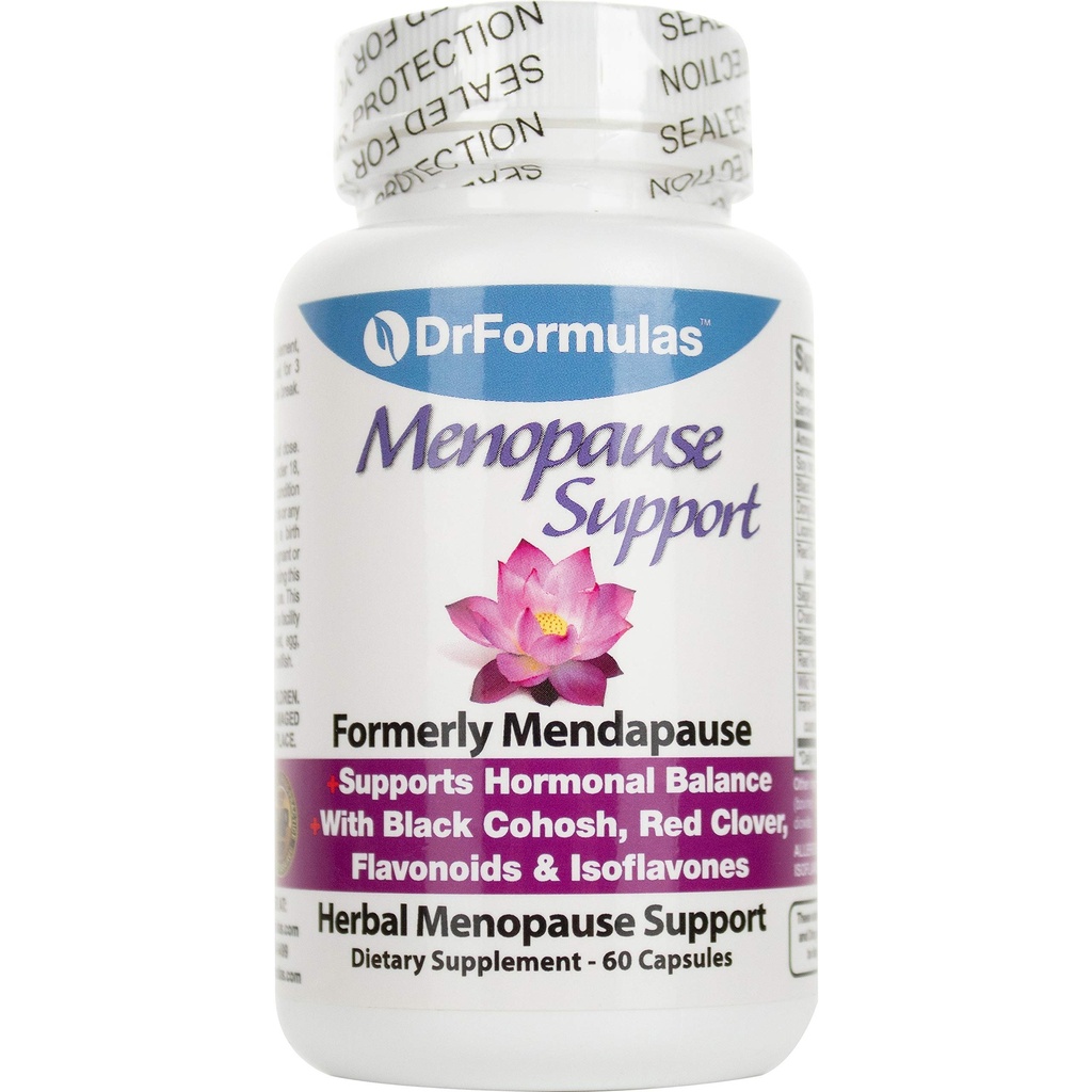 DrFormulas Menopause Supliment pentru Flashes fierbinți, transpirații de noapte, și Swings Mood Relief cu DIM, Dong Quai, Black Cohosh, 60 Conte