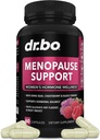 Menopauza Suplimente pentru femei Pastile de sprijin - Menopauza naturala Relief pentru Flash-uri fierbinți, Transpirații de noapte și Swings cu Dong Quai, Chasteberry & Black Cohosh - Hormone echilibru pentru femei Supliment
