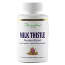 Paradise Herbs Milk Thistle, Active Whole Spectrum Extract, Vegan, Non OMG, Gluten Free, 60 Capsule vegetariene