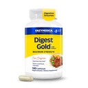 Enzymedica Digest Gold + ATPro, Putere maximă, Fast-Actioning, ajută la Digest Large Meals, Prevents Blooting and Gas, 180 Count (FFP)