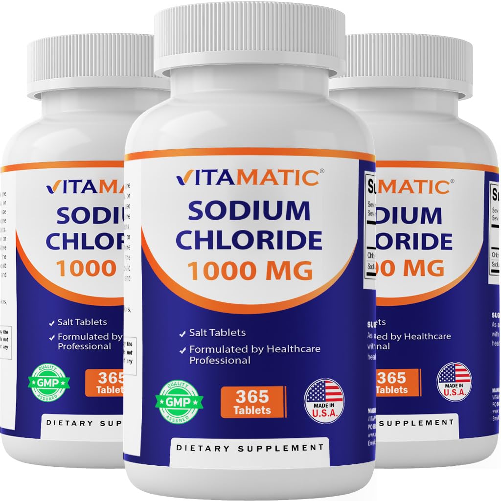 Vitamatic de sodiu Clorura 1000 mg 