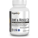 Organixx Junic & Muscle Care Organic Turmeric Supliment, 3-in-1 Frankincense, Turmeric și Myrrh Joint Health & Joint Support Supliment Capsule de îngrijire a corpului, Suporturi Umflare, Tensiune, 60 Capsule