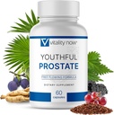 Tineret Prostate - Saw Palmetto pentru barbati cu Panax Ginseng, Antioxidant Protectie, Vitamina E, Licopen - Suplimente prostate pentru barbati