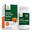 Terry natural Omega-7 Relief ochi uscat - Ochi de sănătate supliment cu ulei de Buckthorn de mare - Supliment alimentar pentru a ajuta la ajutor ochi uscat - 60 Softgels