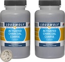 Coal activat / 8 Ounces / 2 Sticle / 100% Pure Food Grad/Granulat