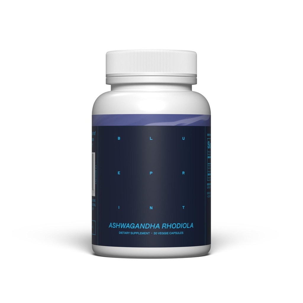Blueprint Bryan Johnson Ashwagandha & Rhodiola Supliment 