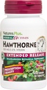 Naturas Plus Herbal Active Hawthorne - 300mg, 3,2% Vitexin, 30 Vegan Tablets - 30 Servings