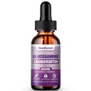 1 ambalaj Glucosamină Chondroitin MSM picături lichide, supliment suplimentar de suport comun pentru adulţi Bărbaţi şi femei, Querbetin Boswelia, Bromelain, Suport imun antioxidant (2 Fl oz)