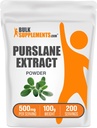 BulkSupplements.com Purslane Extract pulbere - Portulaca Oleraca Extract, Purslane Suplimente - de la Purslane Herb, Gluten gratuit, 500 mg per Serving, 100g (3.5 oz) (Pachet de 1)