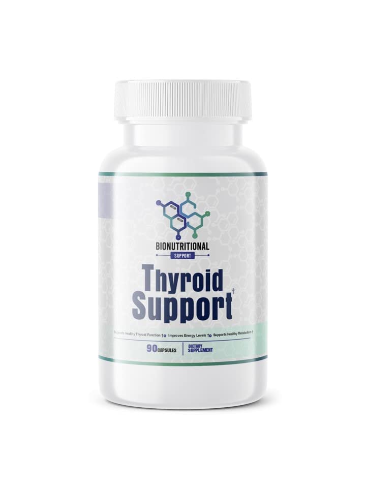 Suport tiroidian - Ltyrosine, Iod, Vitamina B12 Complex, Zinc, Seleniu, Ashwagandha, Copper & More 30 Day Supply