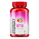 Gume hidroxicut +Femei, căpșuni - 99% Cafeină gratuit - Sprijină păr, piele și unghii - carbohidrați metabolice, proteine și grăsimi