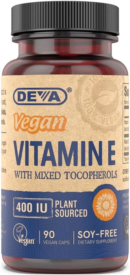 Vegan Vit-E 400iu, W/Tocop