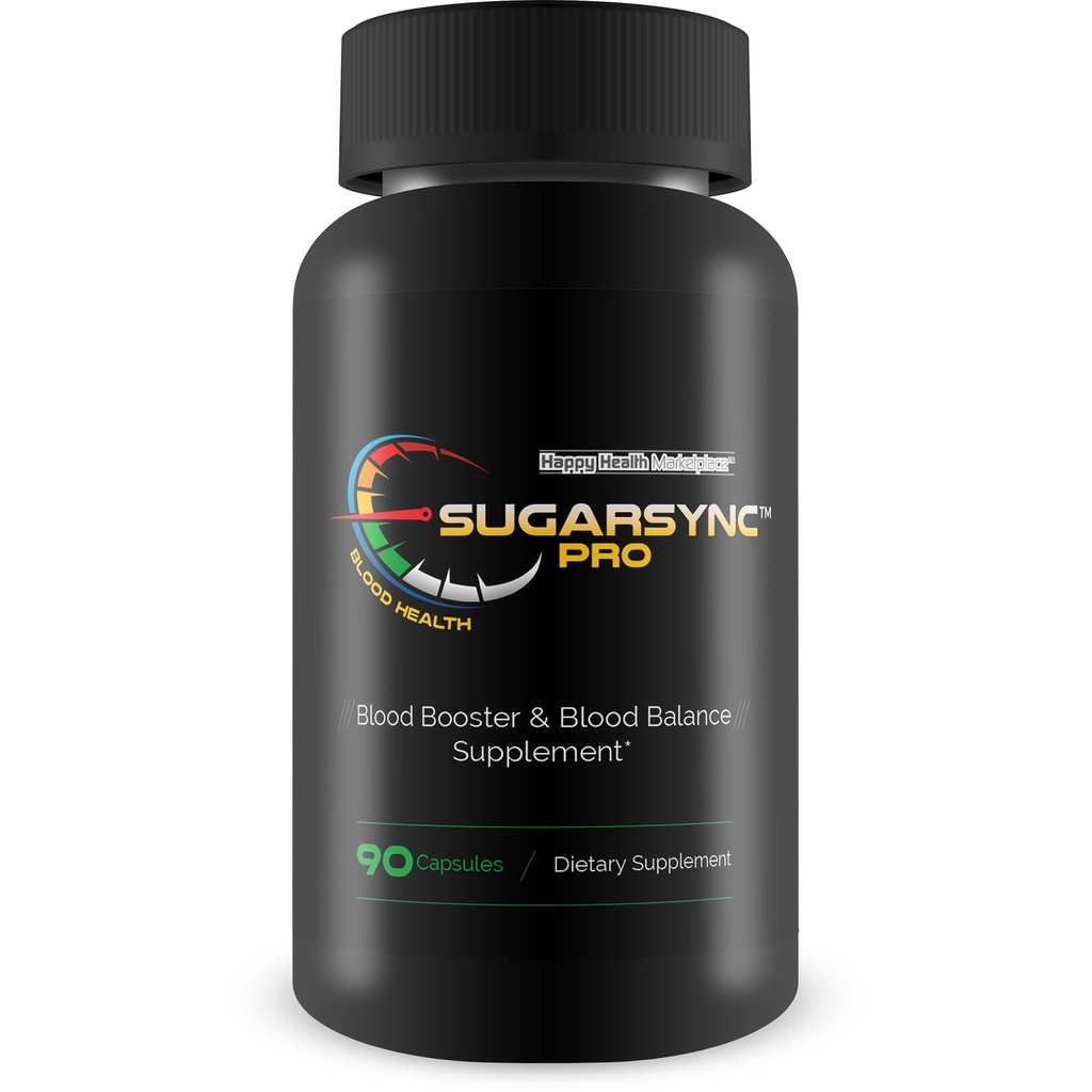 Sugar Sync Pro Blood Heath - cel mai bun supliment nostru zahăr de sprijin pentru sănătate - Suport sânge Sănătate și echilibru cu acest sânge echilibru supliment Booster sânge - echilibru zahăr sănătos - capsule de sânge