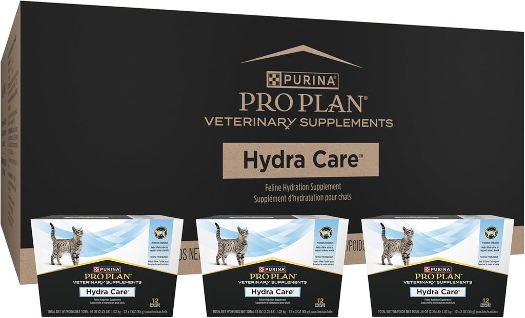 Purina Pro Plan Veterinary Supplements Hydra Care Cat Supplements - (Pack of 36) 3 oz. Pouches