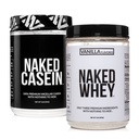 Naked Grass Fed Proteine Bundle: 1LB Casein și 1LB Vanilla Whey