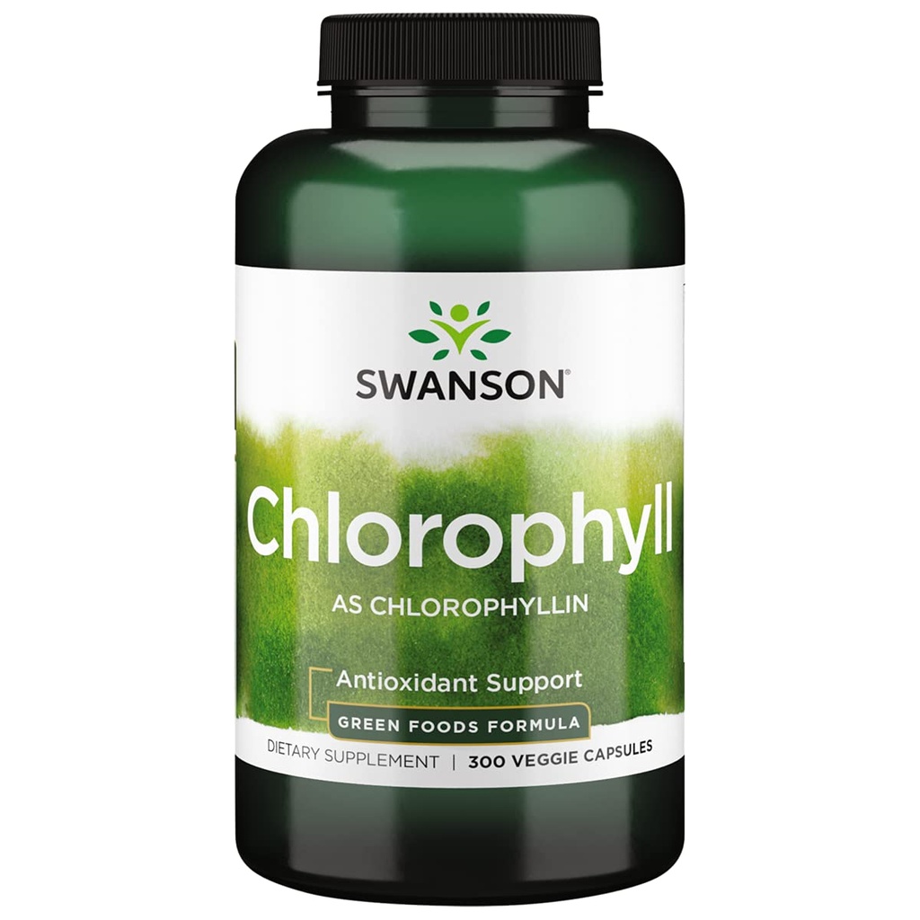 Swanson Veg Clorofill 60MG 300 Veg CAPS