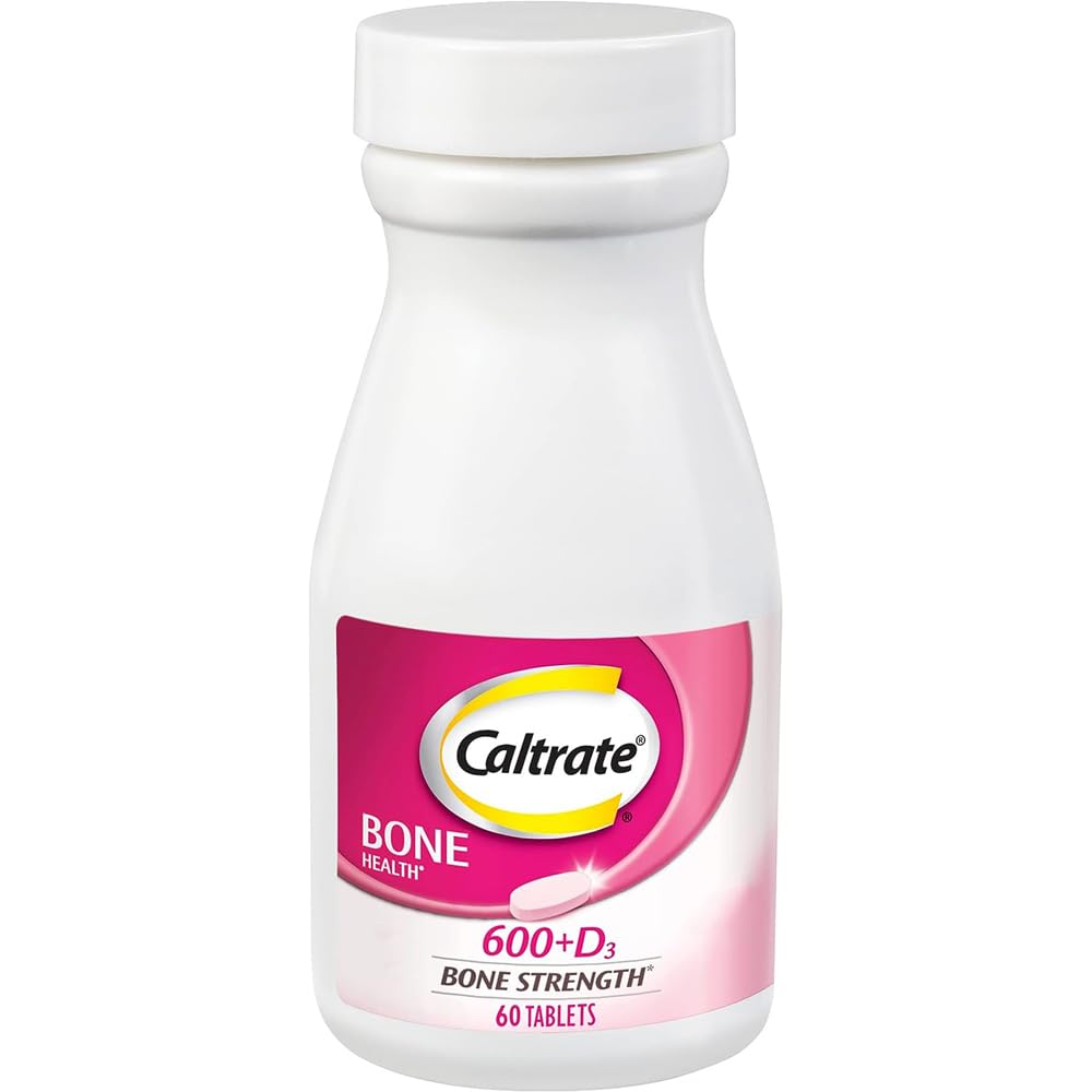 Caltrat 600 Plus D3 suplimente de calciu și vitamina D, suplimente de sănătate osoasă pentru adulți - 60 Conte