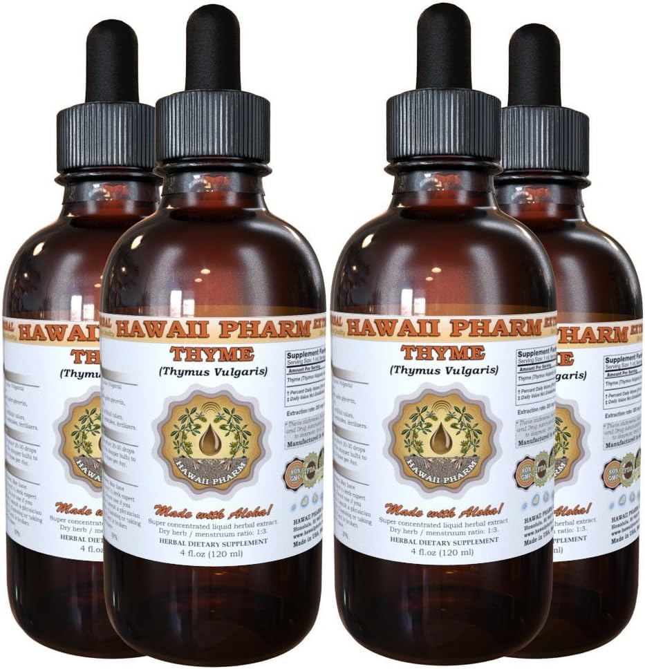 Cimbru (Thymus vulgaris) Extract lichid 4x4 fl.oz