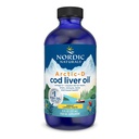 Nordic Naturals Arctic-D Cod Ulei de ficat, Lemon - 8 oz - 1060 mg Total Omega-3s + 1000 UI Vitamina D3 - EPA & DHA - Inimă, Brain, Os, Immune & Mood Support - Non-GMO - 48 Servings
