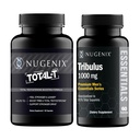 Nugenix Essentials Tribulus Terrestris Extract și Total-T Testosteron Booster pentru bărbați