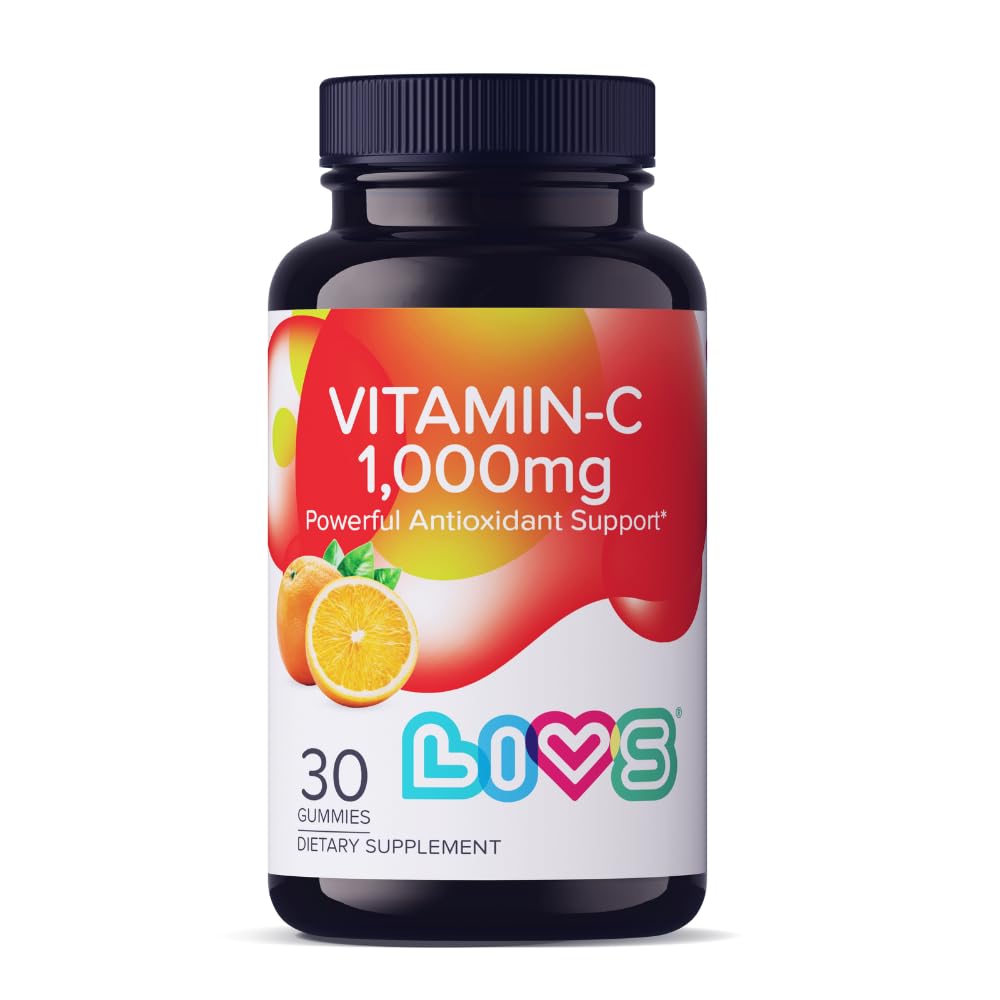 Vitamina C 1000 mg Gume pentru copii şi adulţi 