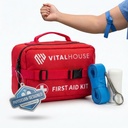 346 Piece Kit de prim ajutor Supraviețuire - Professional Waterproof Trauma Medical Kit pentru Urgente, Ideal pentru Home, Office, Car, Travel, Outdoor, Camping, Drumeții - Pungă portabilă de provizii de urgență