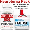 Nervi Cream 8 oz Plus Neuroturna Nervi Suport 900 mg ALA Suport