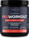 Tip Zero Curate Pre Workout (11,3 oz, Punch de fructe) + Root de sfeclă + L-Arginina + L-Citrulină, 2G Arginine, L-Citrulline Malate, Beta A, Sugar gratuit, Cafeina organică Preworkout pentru bărbați și femei