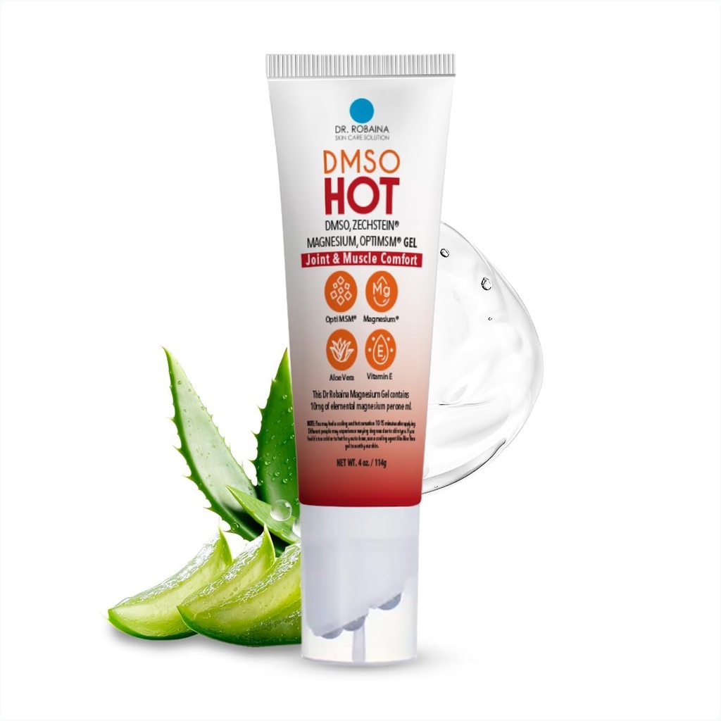 Dr. Robaina DMSO HOT Roll-On - 99.9% Pure Pharmaceutical Grad 