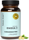 Viitor fel Omega-3 Supliment pentru Claritate, Memorie, și Mobilitate Comfort, 2 luni de aprovizionare de Softgels Citrus-Scented cu EPA și DHA, Vegan Omega-3 Supliment de Algae, Carragenan gratuit, 60 Conte